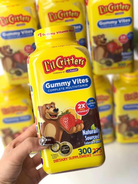 Kẹo dẻo Gấu Gummy Vites - 300 viên