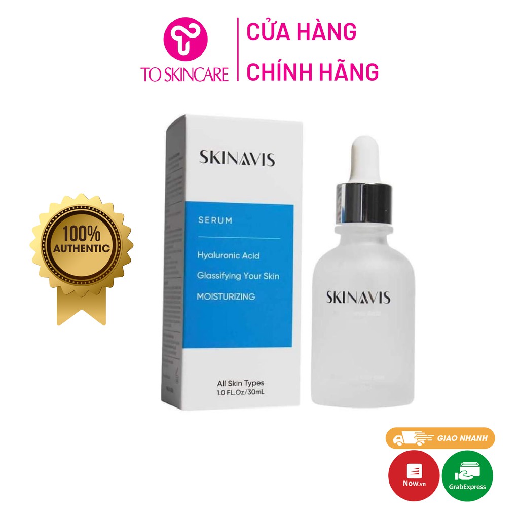 Serum cấp ẩm Skinavis chứa Hyaluronic Acid và B5 dành cho mọi loại da