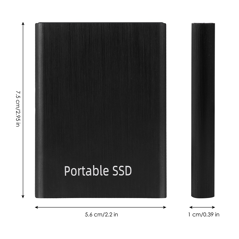 Ổ Cứng Ngoài Ssd Di Động 2tb 1tb Kèm Dây Cáp Loại C | BigBuy360 - bigbuy360.vn