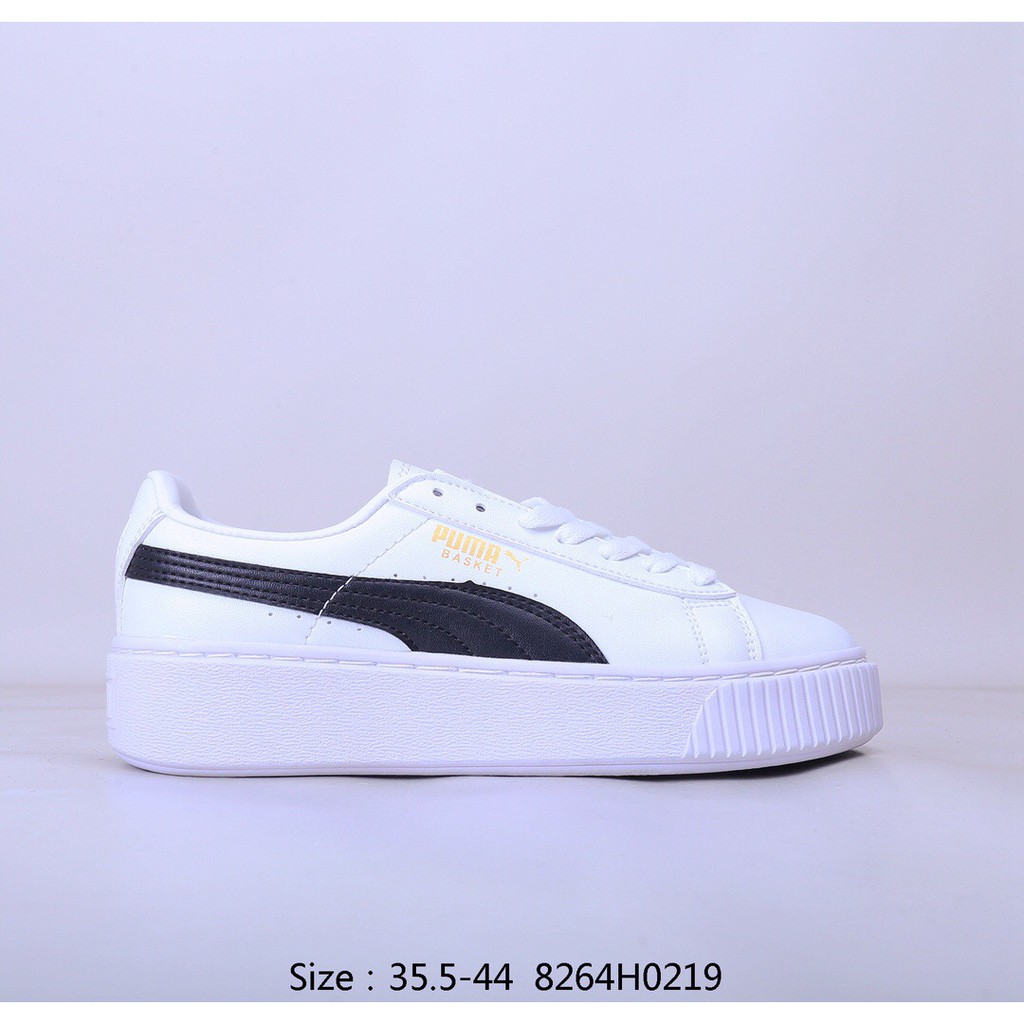 Order 1-2 Tuần + Freeship Giày Outlet Store Sneaker _PUMA Basket Platform MSP:  gaubeaostore.shop