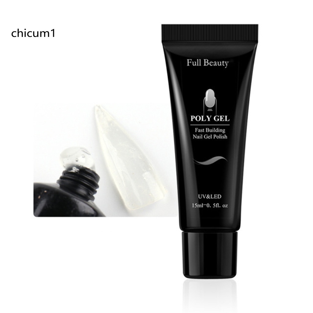 [Hàng mới về] Gel sơn móng tay Full Beauty trong suốt khô nhanh nhiều màu tùy chọn