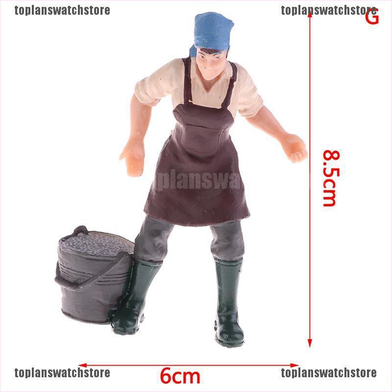 Mô Hình Nông Trại / Chú Heo / Chó / Bò Sữa Dùng Trang Trí