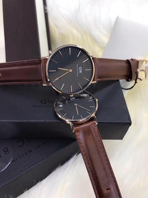 Đồng Hồ Nam Nữ Daniel Wellington - Classic Black Sheffield