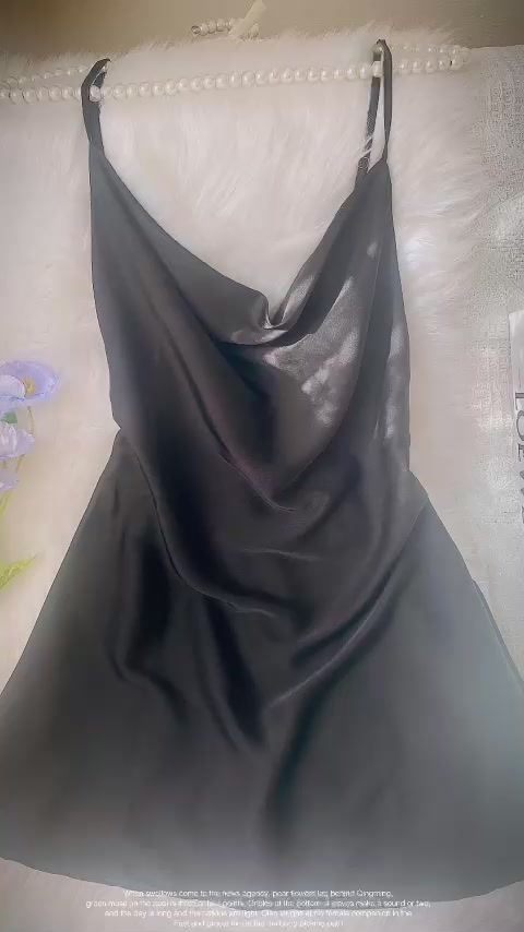 [HỎA TỐC 1H] [CHE TÊN SP] KELLYWANG SX852 – Váy ngủ lụa 2 dây cổ đổ thiết kế xẻ tà cách điệu phong cách gợi cảm quyến rũ | BigBuy360 - bigbuy360.vn