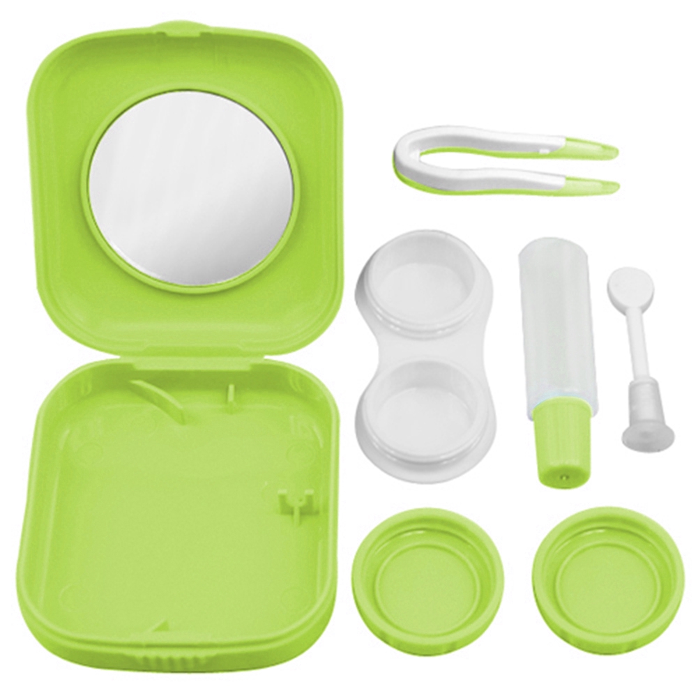 Hộp đựng kính áp tròng kích thước mini kèm gương soi tiện lợi Jp1