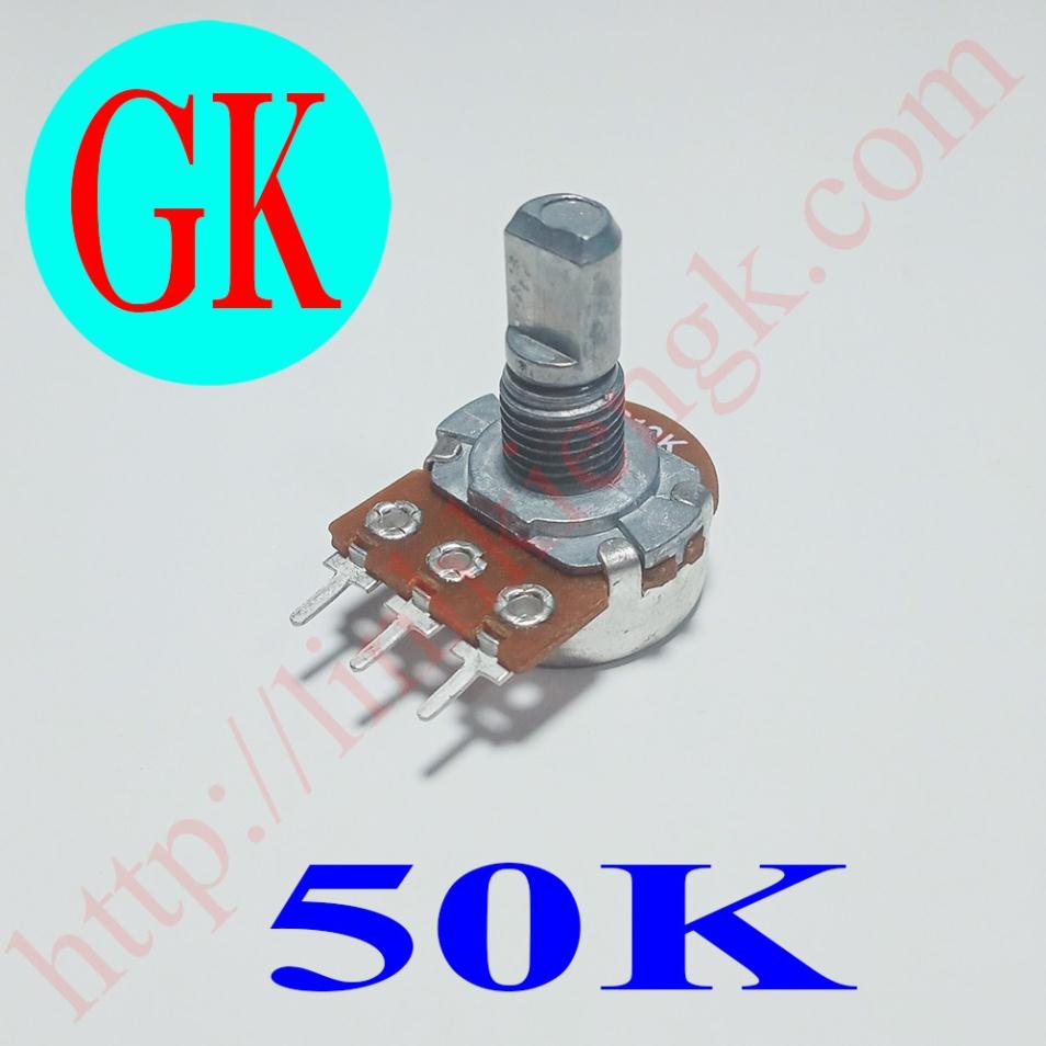 Chiết Áp 50K Đơn Vát [K - 07 - 15]