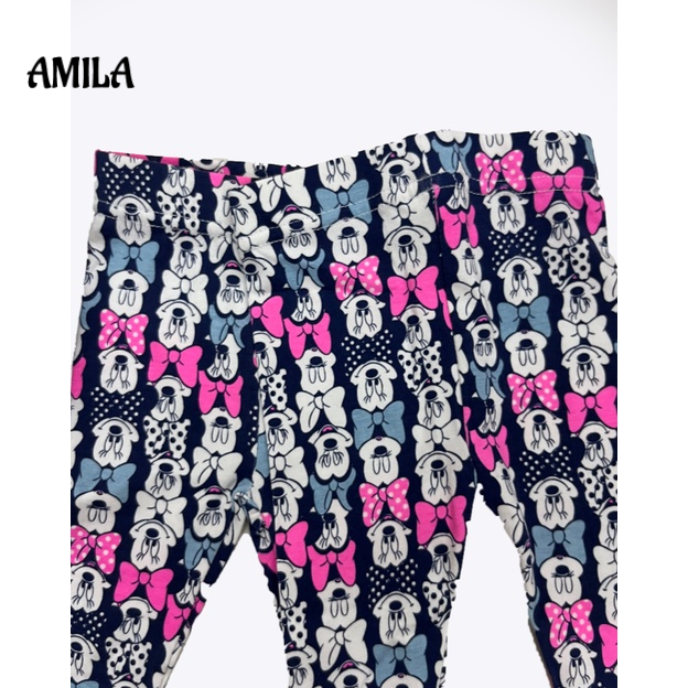 Quần AMILA từ cotton họa tiết hoạt hình cho bé 3 - 24 tháng tuổi