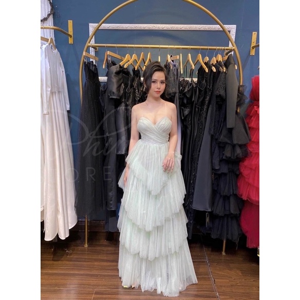 ĐẦM MAXI CUP TẦNG FULL SIZE S/M/L/XL( kèm ảnh khách mặc nhé )