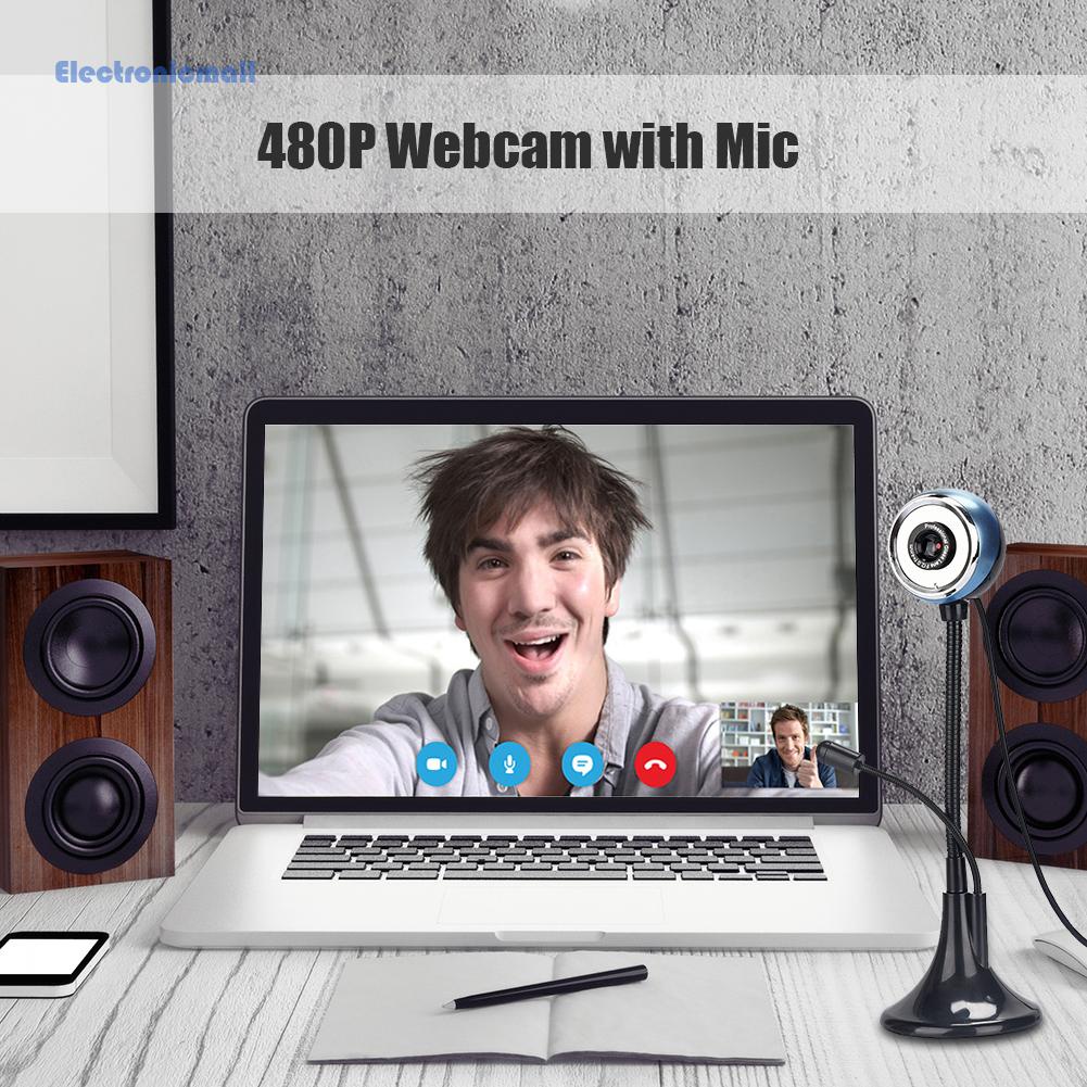 Webcam Điện Tửmall01 X1 480p Hd Pc Usb Có Mic Cho Live Online | BigBuy360 - bigbuy360.vn