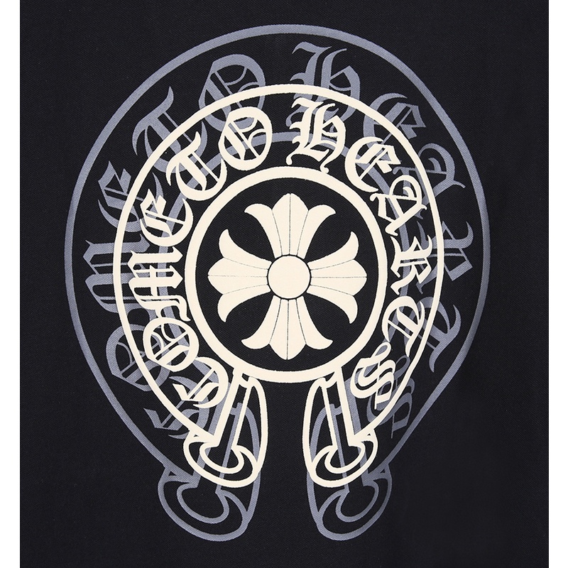 Áo polo Ngắn Tay Cổ Tròn Thoáng Khí In Họa Tiết Đơn Giản Phía Trước Và Sau Thời Trang Mùa Hè