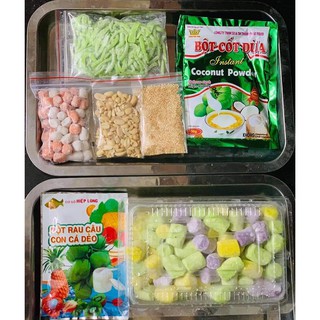 Sét chè khoai dẻo đầy đủ  500g