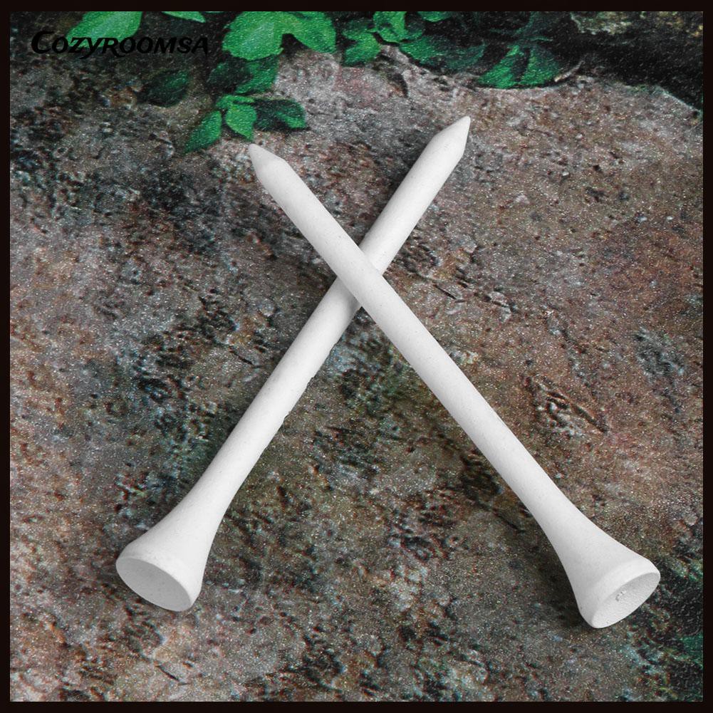 Bộ 80 tee gỗ chuyên nghiệp kích thước 83mm cho đánh golf