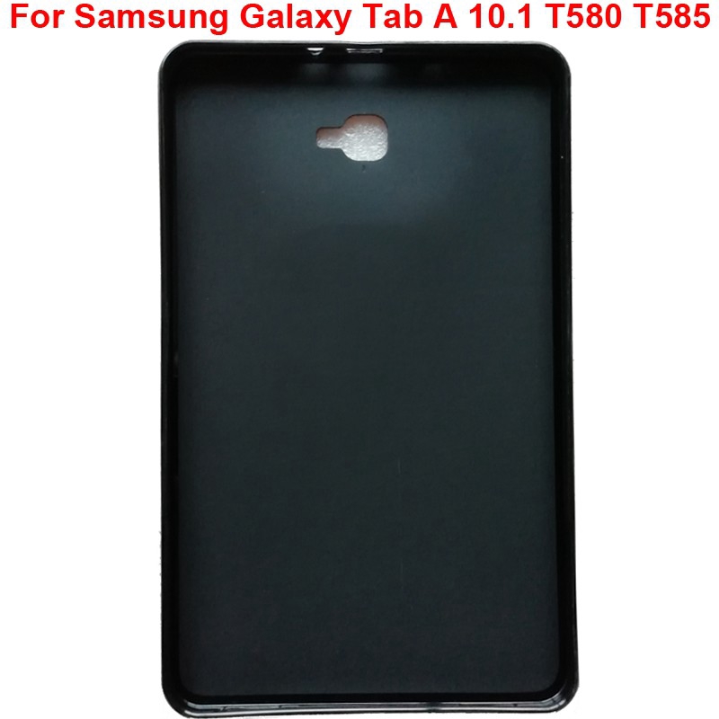 Soft jelly case for Samsung Galaxy Tab A A6 10.1 inch 2016 Ốp lưng SM-T580 SM-T585 Vỏ bảo vệ