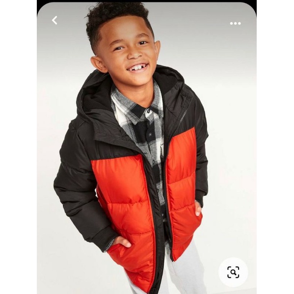 Áo phao bomber bé trai 5-18y