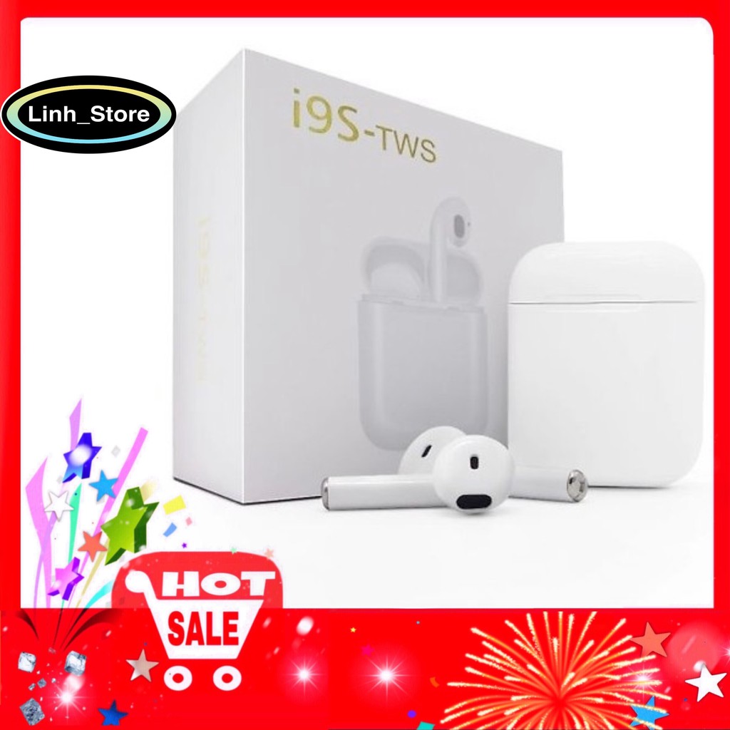 Tai Nghe Bluetooth Không Dây I9S TWS Âm Thanh Cực Hay Dành Cho IOS Hoặc Android