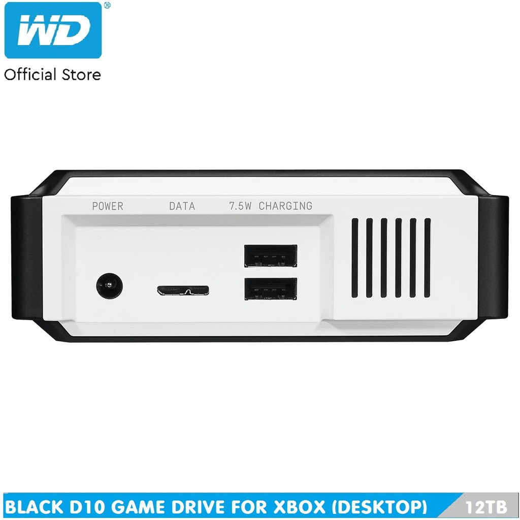 Ổ Cứng Western Digital WD BLACK D10 Game Drive For Xbox 12TB - WDBA5E0120HBK