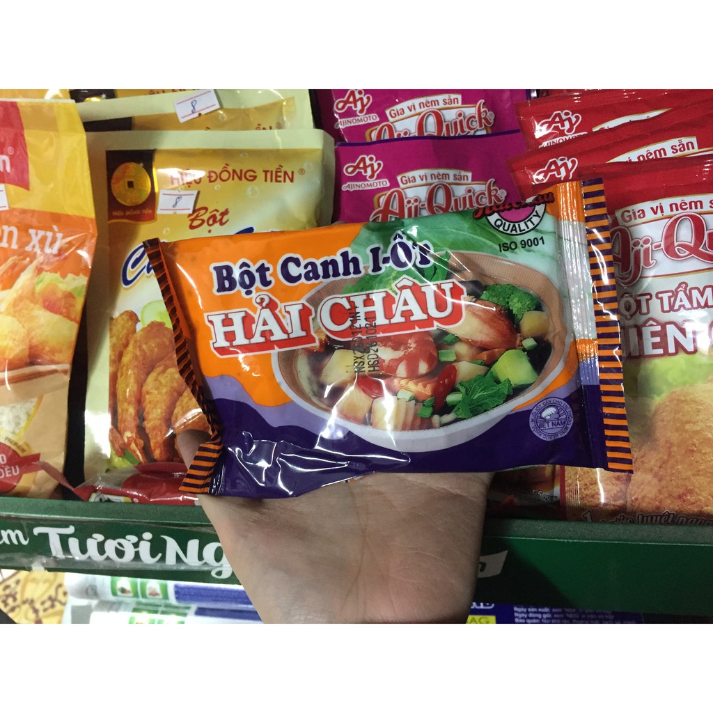 BỘT CANH HẢI CHÂU I-OT VÀ KHÔNG I-OT