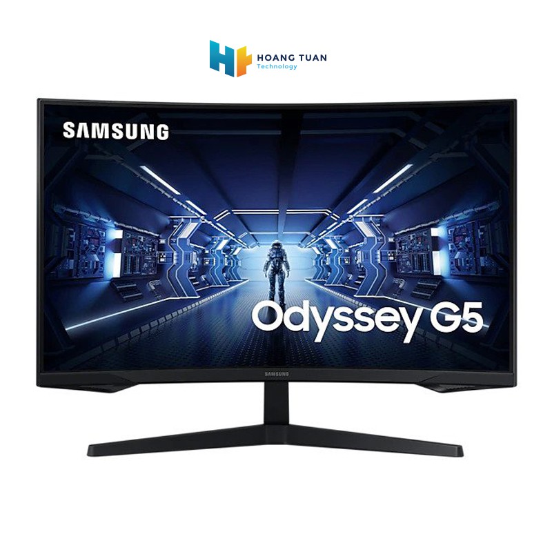 Màn hình LCD 32'' Samsung Odyssey G5 LC32G55TQWEXXV WQHD 2K 144Hz 1ms HDR10 Freesync Cong