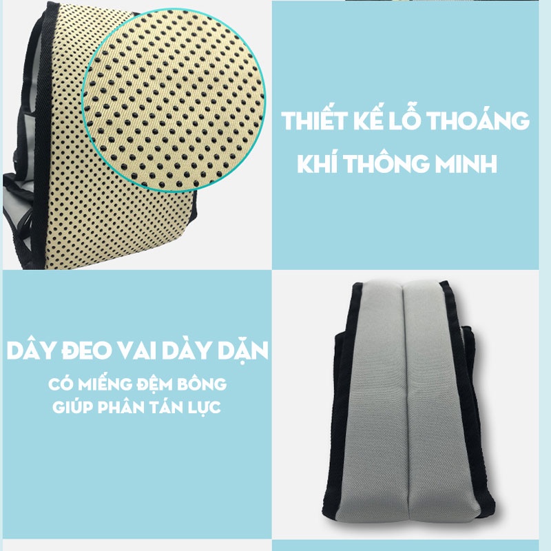 Địu Vải Ngồi Cho Em Bé Mẫu Mới 2022 Siêu Tiện Lợi Siêu Gọn Gàng