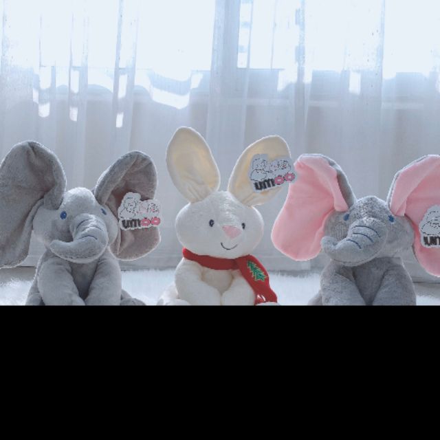 Voi và Thỏ Peekaboo hãng Umoo