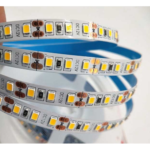LED DÂY DÁN 12V 2835 120LED/M ÁNH SÁNG TRẮNG VÀNG ẤM TRUNG TÍNH