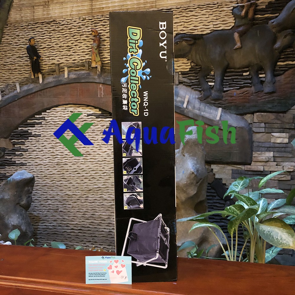 Sọt Lọc Vệ Sinh Hồ Cá Koi BOYU WNQ-1D (giúp lọc cặn, bụi bẩn từ máy hút đáy giúp tiết kiệm nước)