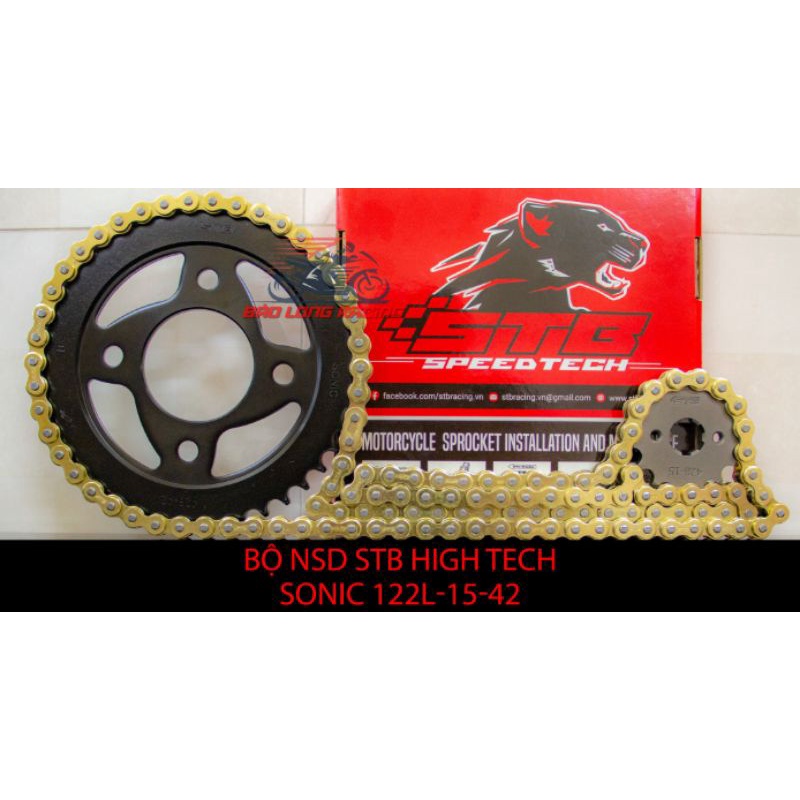 NSD STB 9ly cho SONIC, WINNER, WINNER X, RAIDER FI, EXCITER 135, EXCITER 150 sên Vàng hàng cao cấp