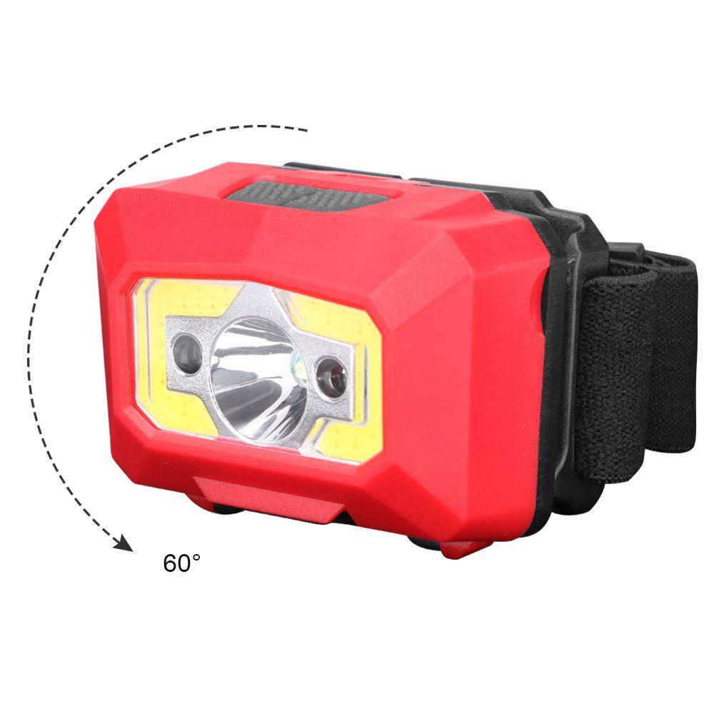 LAKAMIER Đèn Đeo Đầu 5 Tốc Độ Ánh Sáng Xanh Hai Trong Một Dùng Khi Đi Xe Đạp / Leo Núi