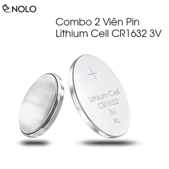 Combo 2 Viên Pin Lithium Cell 3V XinHuang CR1632 Cho Thiết Bị Điện Như Gậy Selfie Đồng Hồ Máy Tính Smartkey