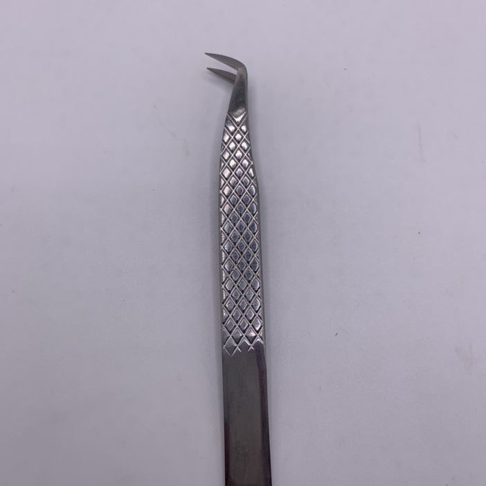 NHÍP volume pakistan caro  phủ nhám nano( màu bạc)_DỤNG CỤ NỐI MI_QUYÊN QUYÊN