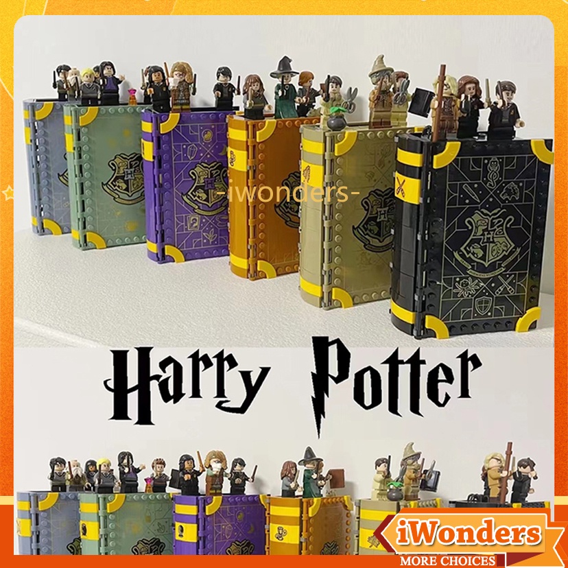 Harry Potter Dạy Phép Thuật Hogwarts Khoảnh khắc Lego Xây dựng Khối Phòng thủ Chống lại Nghệ thuật Đen tối Đồ chơi Bói toán Quà tặng
