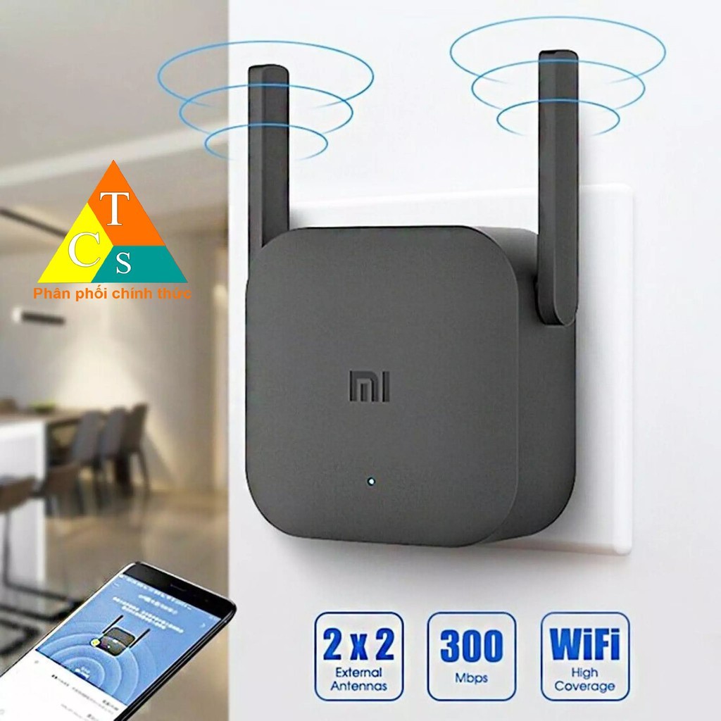 CHÍNH HÃNG Kích sóng Xiaomi Wifi Repeater Pro tốc độ cao | WebRaoVat - webraovat.net.vn