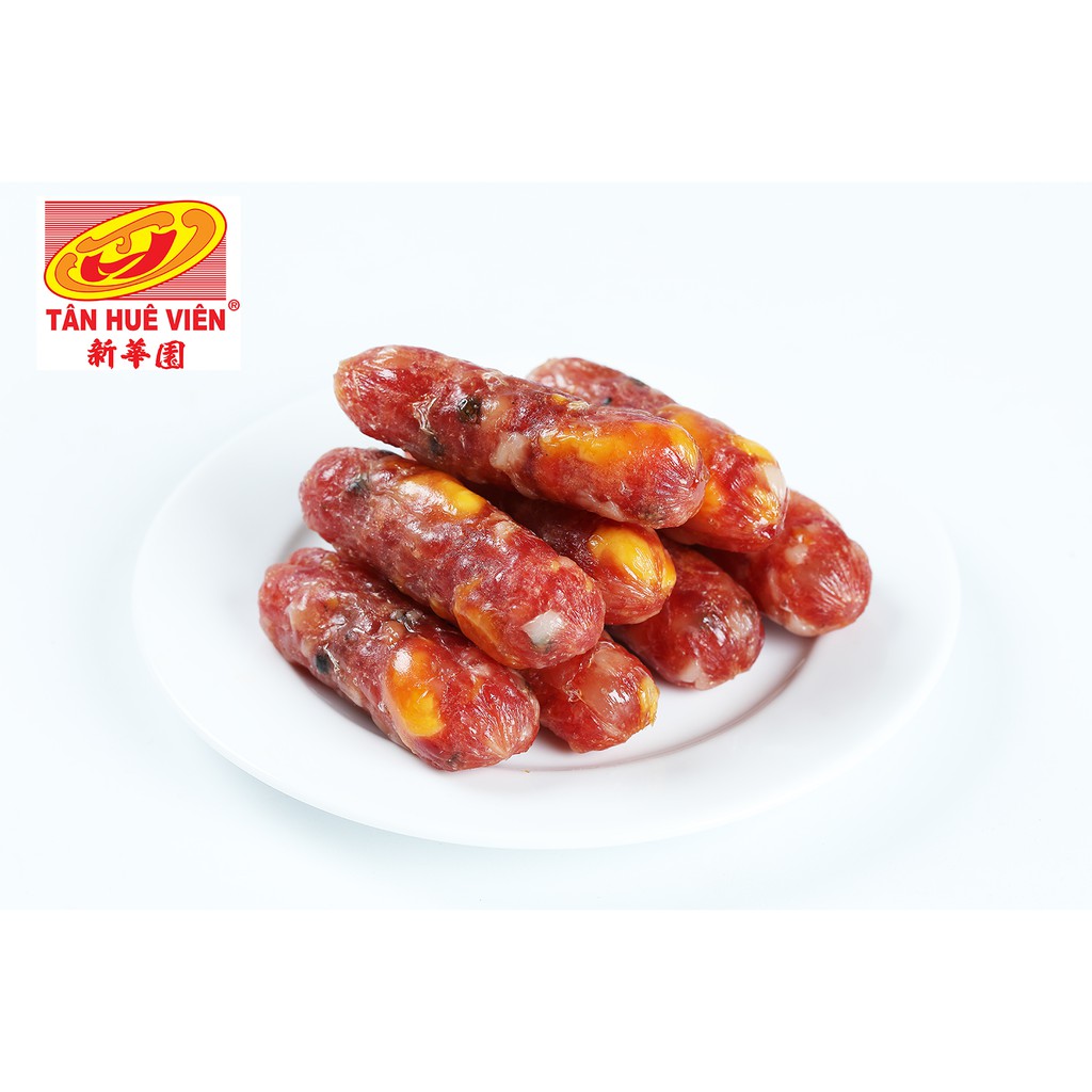 Lạp xưởng Trứng Muối Tân Huê Viên túi 500g