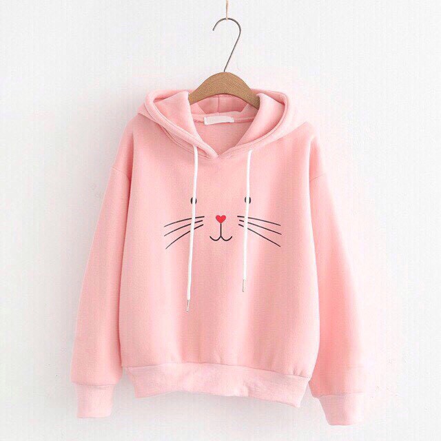 Áo khoác nỉ Hoodies nam nữ râu mèo cá tính | BigBuy360 - bigbuy360.vn