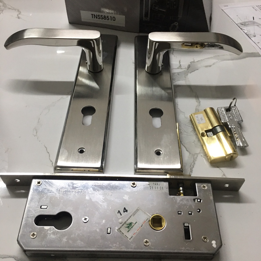 Khóa cửa hợp kim, inox 304 huy hoàng