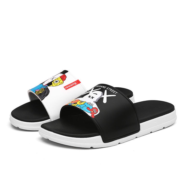 Dép quai ngang unisex Susame Kaws V2 thời trang ulzzang Hàn Quốc siêu Hot TH-86