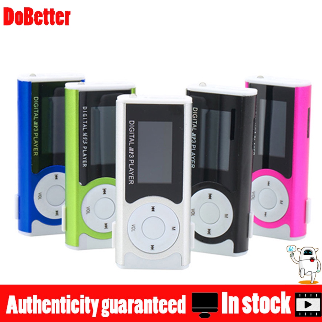 Máy nghe nhạc MP3 màn hình 1.3 inch hỗ trợ thẻ nhớ Micro SD-Card 16GB