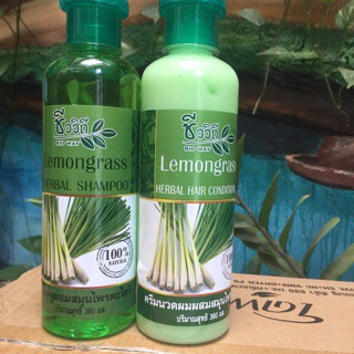 Bộ dầu gội +xả hương sả Lemongrass 360ml