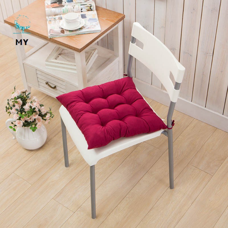 Đệm lót ghế ngồi bằng cotton polyester kích thước 40*40cm tiện lợi