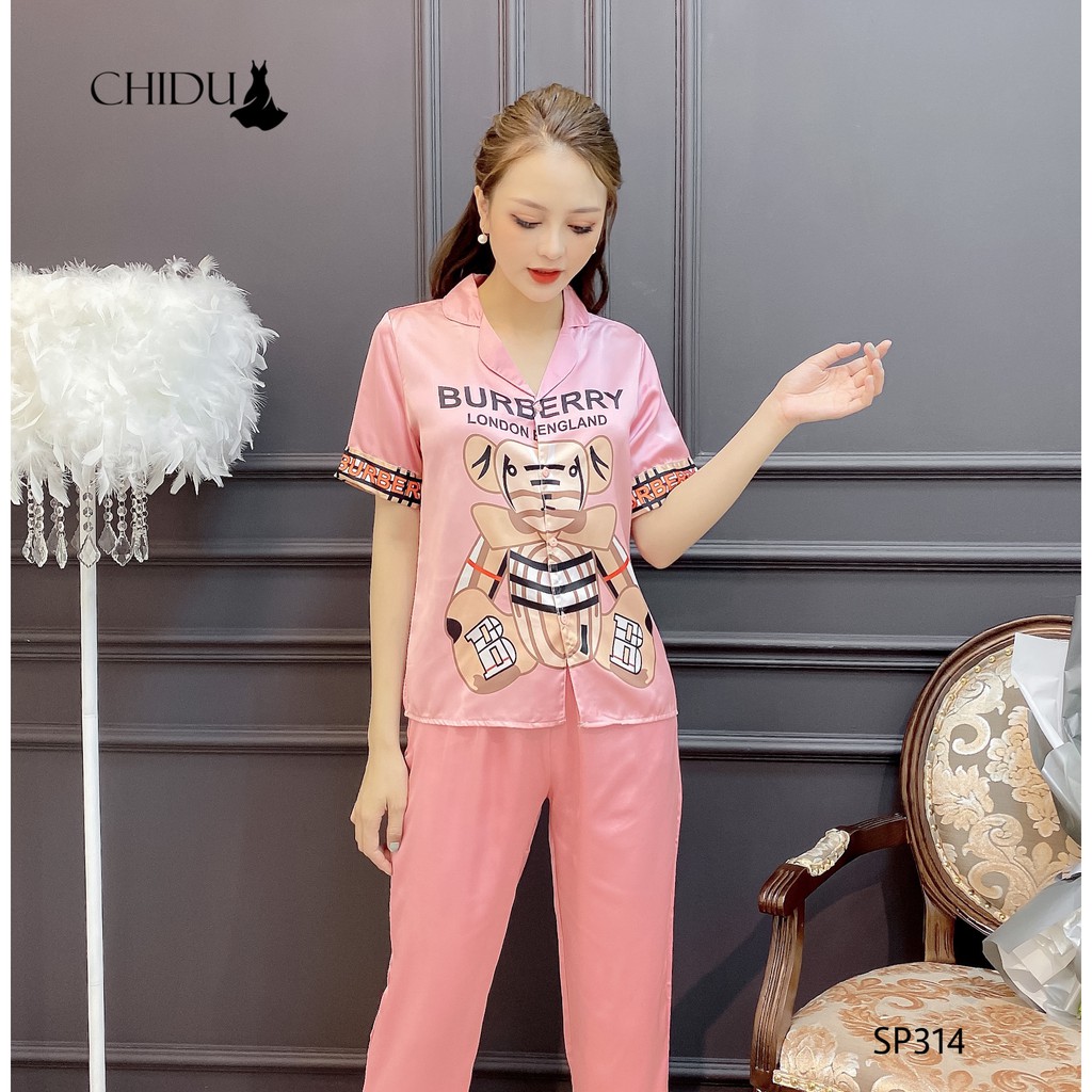 CHIDU Set bộ pijama hoạ tiết dễ thương, set đồ ngủ hoạ tiết nhiều màu SP314 | BigBuy360 - bigbuy360.vn