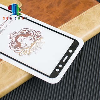 Kính cường lực 9D Samsung Galaxy A6 full màn hình - Trong suốt - Cảm ứng mượt mà