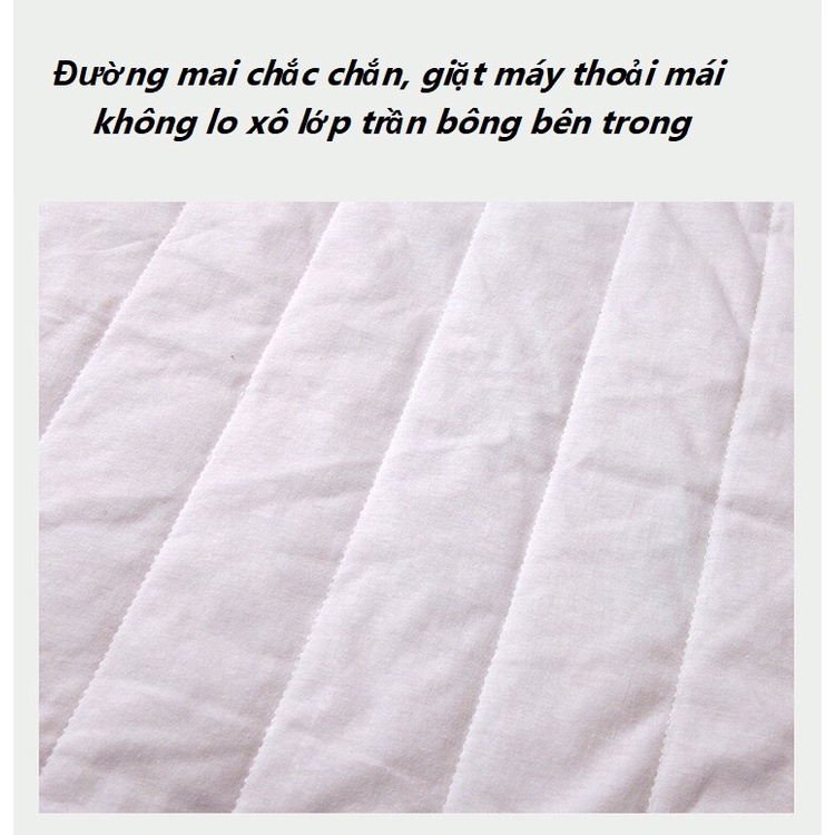 Chăn Ủ Có Mũ Trần Bông Xinshengdai Cho Bé - kích thước 90*90cm