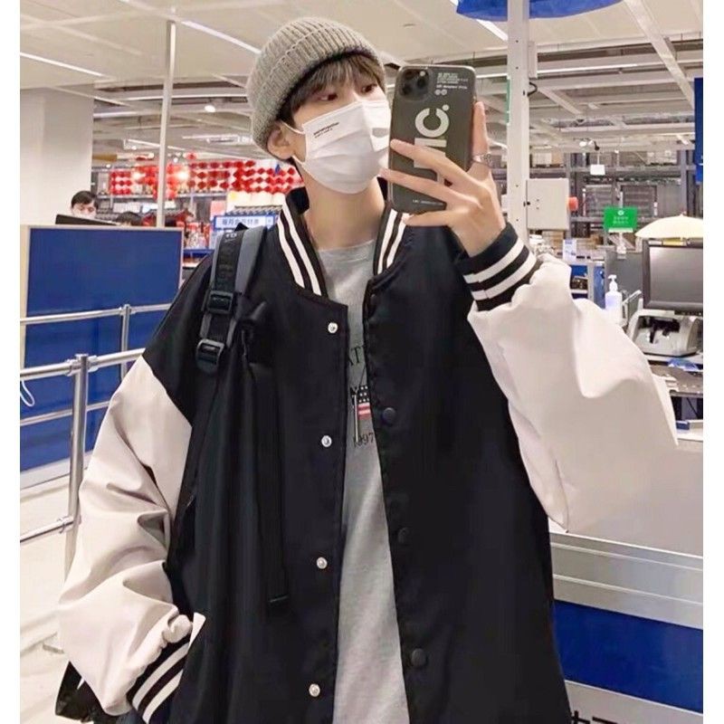 Áo Khoác Bomber dù Trơn Nam/Nữ form unisex (Ảnh thật)