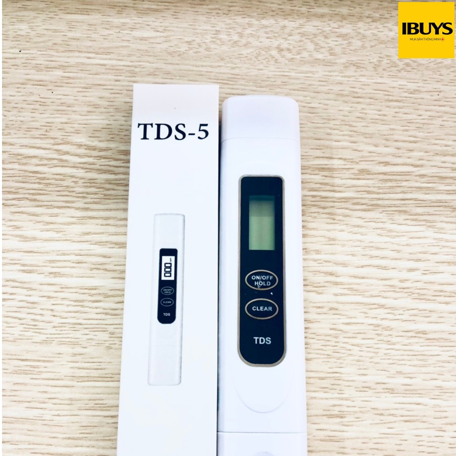 Bút thử nước Tds -5 chính hãng- Bảo hành 1 đổi 1 trong 7 ngày