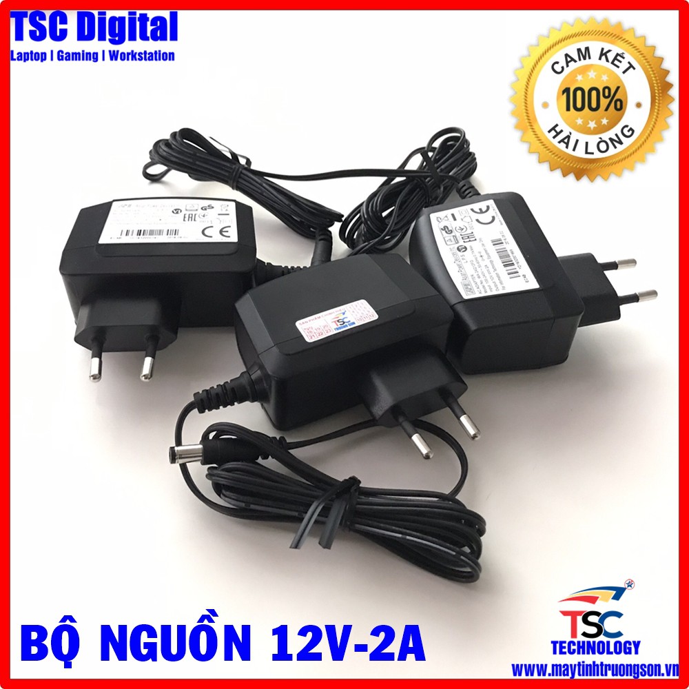 Nguồn Đa Năng Dùng Cho CAMERA Và Nhiều Thiết Bị Khác Chân To 12V-2A APD Asian Power Devices | Hàng Xịn