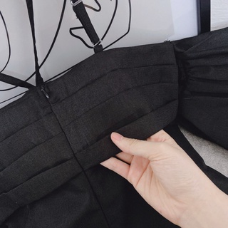 ĐẦM TRỄ VAI DÂY CỔ YẾM