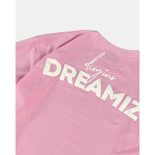 Áo Thun Tay Lỡ FONTSONE PINK - Cotton - Chính hãng