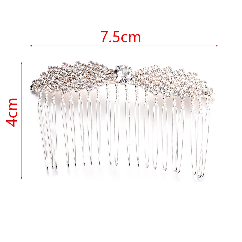 Kẹp tóc thời trang xinh xắn dành cho cô dâu