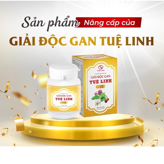 Giải Độc Gan Tuệ Linh Plus - Giải Độc Gan, Bổ Gan, Mát Gan, Cà Gai Leo, Vitamin B