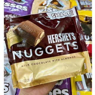 Socola Hershey Nuggets Sữa Nhân Hạnh Nhân 286g